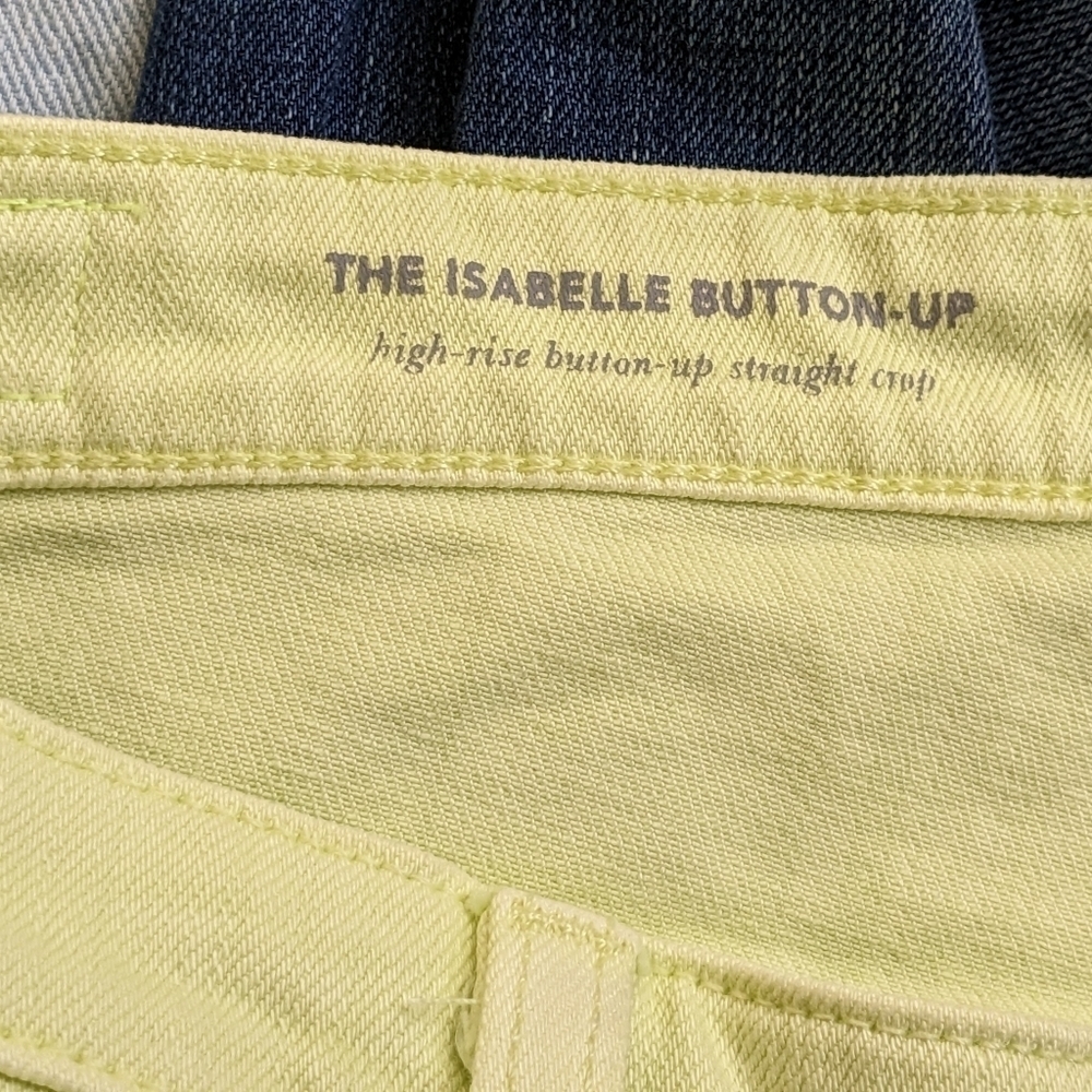 Adriano Goldschmied Isabelle Button Up, High Rise… - image 6